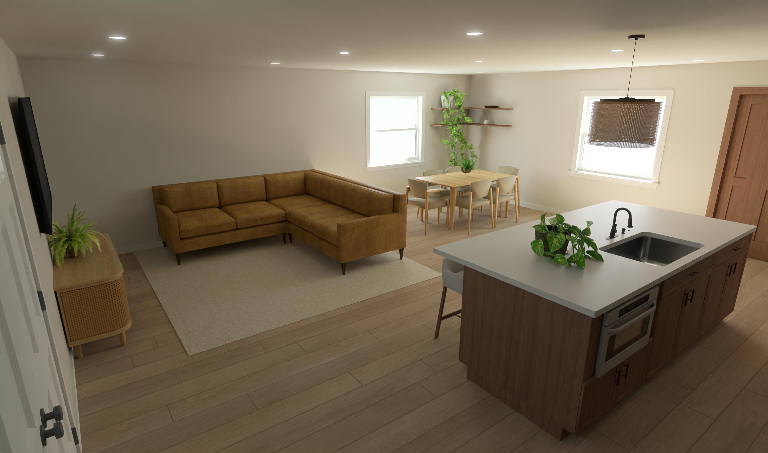 The Sequoia Plan Interior View